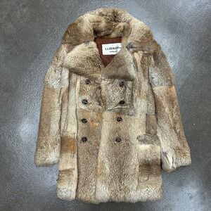 Vintage LL Berger Rabbit Fur Coat